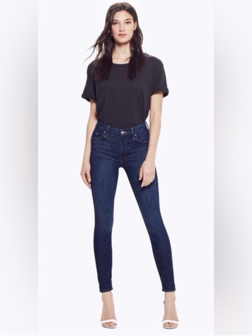 Mother High Waisted Looker Jeans Size 27